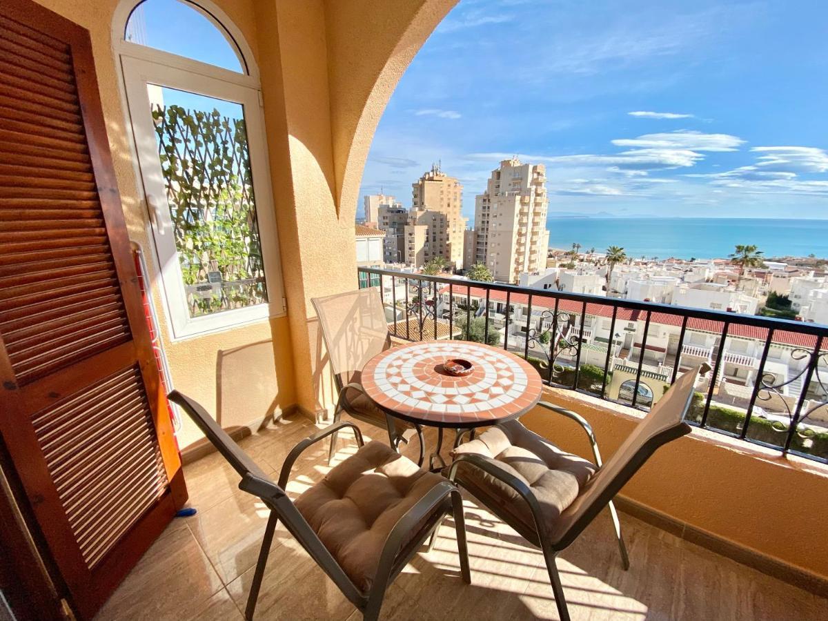 Beautiful Apartment Near Lamata Beach With Panorama Sea View!!! Torrevieja Eksteriør bilde