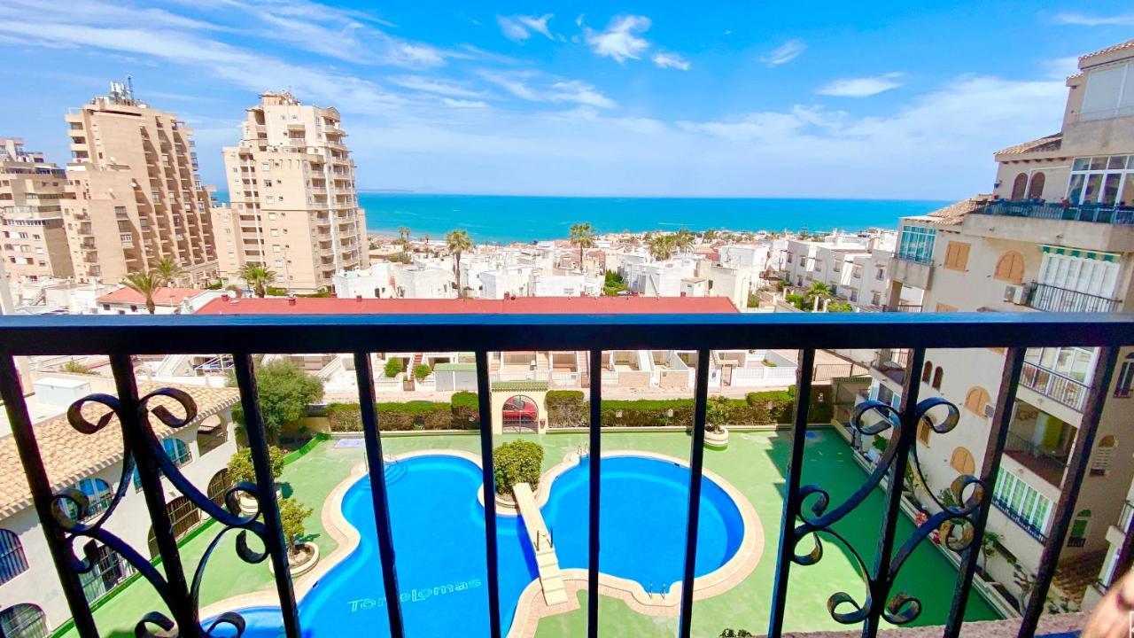 Beautiful Apartment Near Lamata Beach With Panorama Sea View!!! Torrevieja Eksteriør bilde